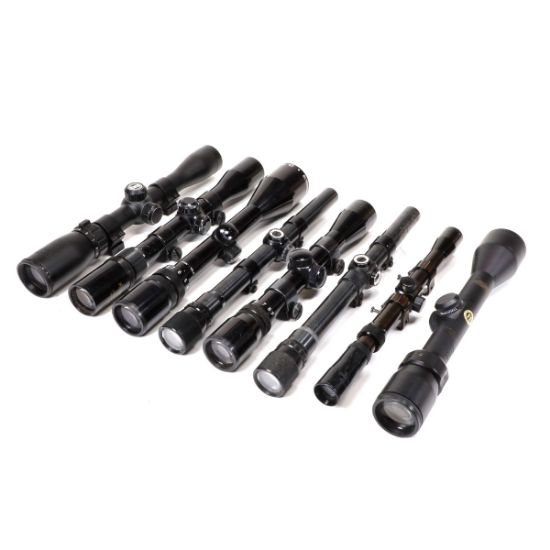 Picture of LOT OF 8 RIFLE SCOPES