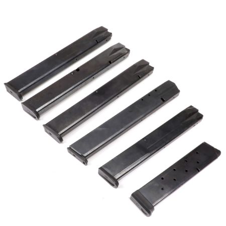 Picture of LOT OF 6 EXTENDED CAPACITY PROMAG PISTOL MAGAZINES