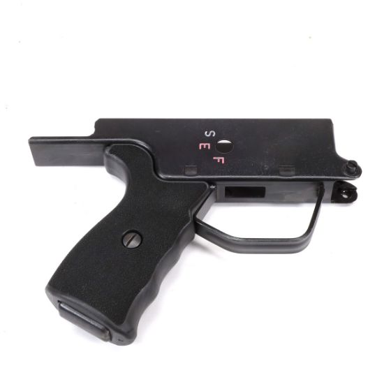 Picture of HK91/G3 STEEL CLIPPED & PINNED SEF LOWER W/ GRIP, PAINTED BLACK