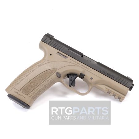 Caracal USA, Enhanced F, 9MM Striker-Fired Pistol, 3-Dot Night Sights, Tan, Two 18rd Magazines, TAN/BLK, 819558020244, FFL-CAR-U80021121, RTG Parts