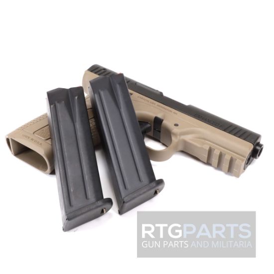 Picture of CARACAL ENHANCED F 9MM, 3-DOT NIGHT SIGHTS, TAN, 18RD