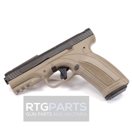 Picture of CARACAL ENHANCED F 9MM, QUICK SIGHT SYSTEM NIGHT SIGHTS, TAN, 18RD