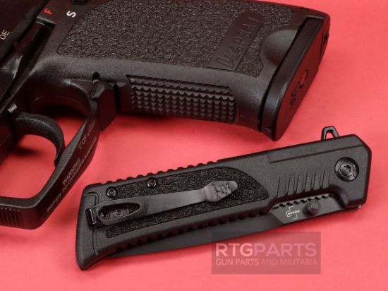 Picture of HK P8 A1 FINAL EDITION DA/SA 9MM 15RD, BUNDESWEHR USP9 LE W/ CASE & BOKER P8A1 KNIFE