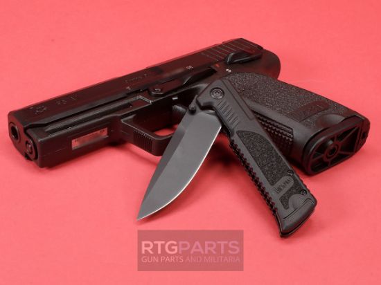 Picture of HK P8 A1 FINAL EDITION DA/SA 9MM 10RD, BUNDESWEHR USP9 LE W/ CASE & BOKER P8A1 KNIFE