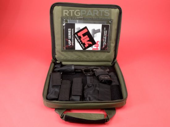 Picture of HK P8 A1 FINAL EDITION DA/SA 9MM 10RD, BUNDESWEHR USP9 LE W/ CASE & BOKER P8A1 KNIFE
