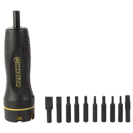 Wheeler, FAT Wrench, 2023 Variant, Black and Gold, Includes Case and 10 Bits, 661120746980, WH-4001002, RTG PARTS