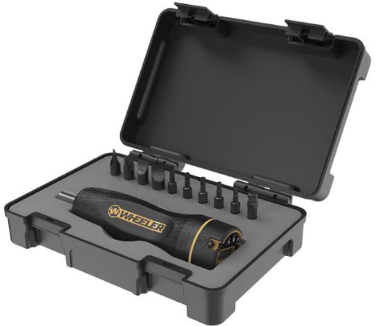 Wheeler, FAT Wrench, 2023 Variant, Black and Gold, Includes Case and 10 Bits, 661120746980, WH-4001002, RTG PARTS