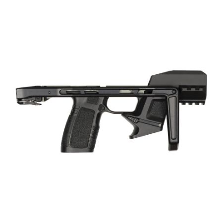 Tyrant CNC, TWS, Braced Chassis, Fits Sig P365 FCU and Slide, Black, 764046033872, MIS-TD-P365-TWS-BLK, RTG Parts