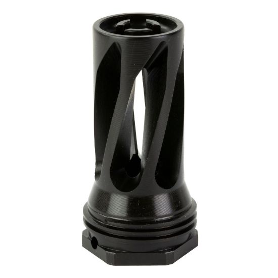 HUXWRX Safety Co., Flash Hider-QD, 223 Remington/5.56 NATO, Black, 1/2X28, Fits HuxWrx/OSS Suppressors, 706433763016, MIS-HUX-1677, RTG PARTS