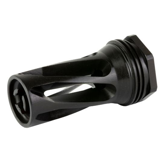 HUXWRX Safety Co., Flash Hider-QD, 223 Remington/5.56 NATO, Black, 1/2X28, Fits HuxWrx/OSS Suppressors, 706433763016, MIS-HUX-1677, RTG PARTS
