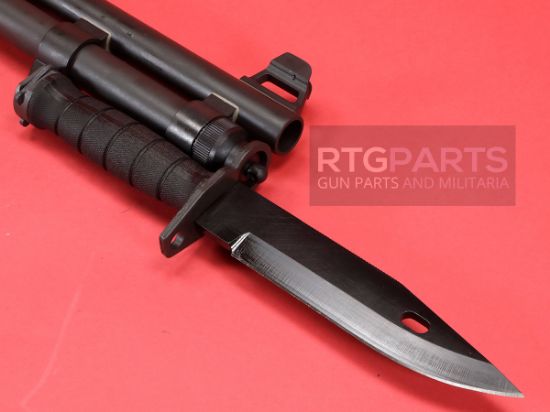 Mossberg, 590A1, Pump Action Shotgun, Heavy Walled 20" Ported Barrel With Bayonet Lug, Heat Shield, 3" Chamber, AccuChoke, Black Finish, Synthetic Stock, Ghost-Ring Sights, 9rd Magazine, Includes Bayonet, 015813507714, FFL-MOSSBERG-50771, RTG Parts