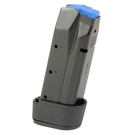 Smith & Wesson CSX-E 15rd 9MM Magazine, Fits S&W CSX-E Series, Black, Original S&W, 022188901542, SAW-14457, RTG Parts