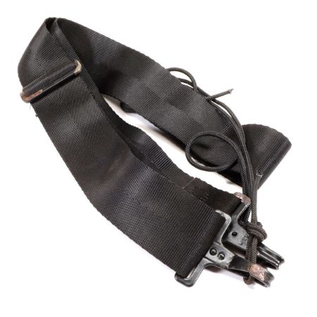 Picture of ISRAELI ARMY BLACK RIFLE SLING FOR GALIL, AR, AK, RUSTY METAL