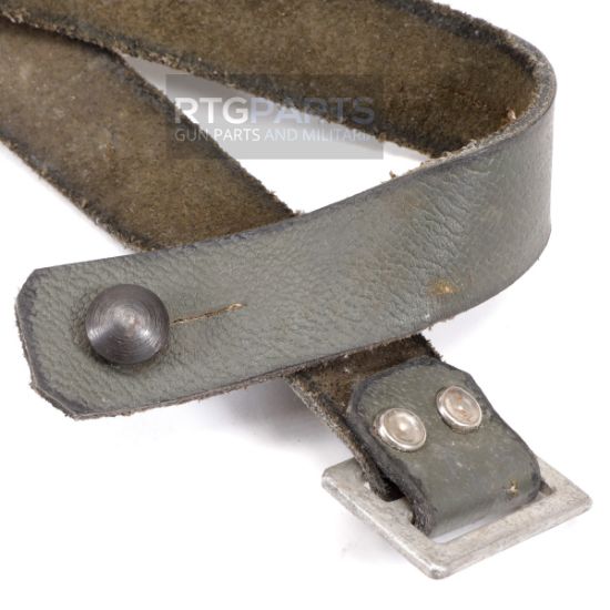 Picture of FINNISH M39 NAGANT GREEN LEATHER SLING