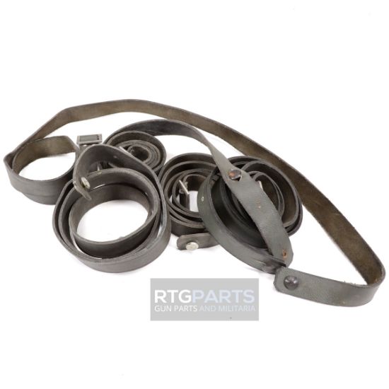 Picture of FINNISH M39 NAGANT GREEN LEATHER SLING