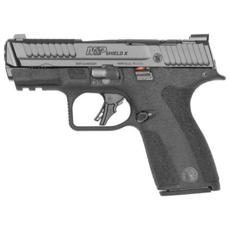 Smith & Wesson, M&P Shield X, Semi-automatic, Striker Fired, Compact, 9MM, 3.6" Barrel, Armornite Finish, Black, Optic Ready, Front Night Sight, 2 Magazines, (1)-13 Round, (1)-15 Round, 022188900842, FFL-SW-14263, RTG Parts