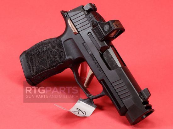 Sig Sauer, P365XL ROSE, Sub-compact, 9MM, 3.1" Barrel, Nitron Finish, Black, Rose Gold Accents, ROMEO-RS Sight, X-RAY3 Day/Night Sights, Polymer Grips, Manual Safety, 12 Rounds, 2 Magazines, 798681729982, FFL-SIG-365XL-9-ROSE-MS-RS, RTG Parts