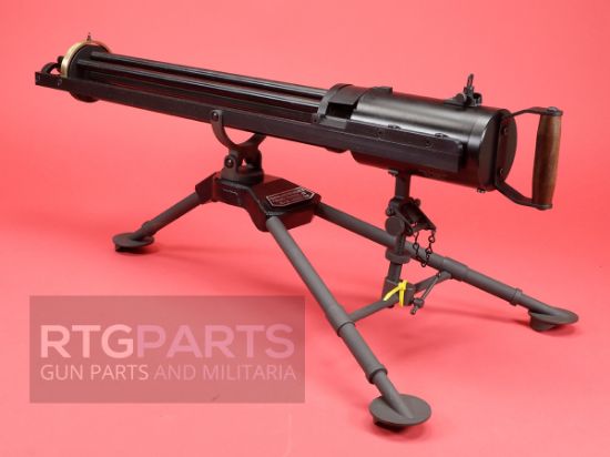 Tippmann Ordnance, Gatling Gun, Hand Crank, 22LR, (6) 16" Barrels, Steel, Blued Finish, Includes Tripod, T&E, 50 Belt Links and 1,000rds of ammo, Beltfed .22, FFL-TO-GG-2216, RTG Parts