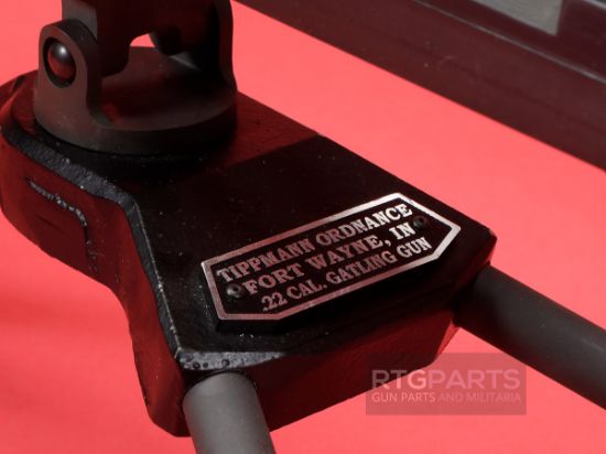 Tippmann Ordnance, Gatling Gun, Hand Crank, 22LR, (6) 16" Barrels, Steel, Blued Finish, Includes Tripod, T&E, 50 Belt Links and 1,000rds of ammo, Beltfed .22, FFL-TO-GG-2216, RTG Parts