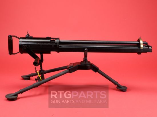 Tippmann Ordnance, Gatling Gun, Hand Crank, 22LR, (6) 16" Barrels, Steel, Blued Finish, Includes Tripod, T&E, 50 Belt Links and 1,000rds of ammo, Beltfed .22, FFL-TO-GG-2216, RTG Parts