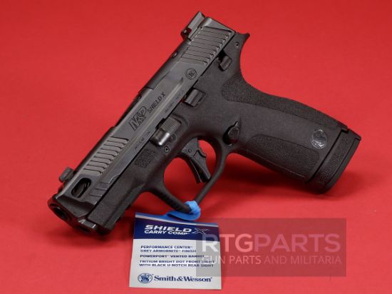 Picture of S&W M&P SHIELD X CARRY COMP 9MM 3.6" THUMB SAFETY 13RD/15RD