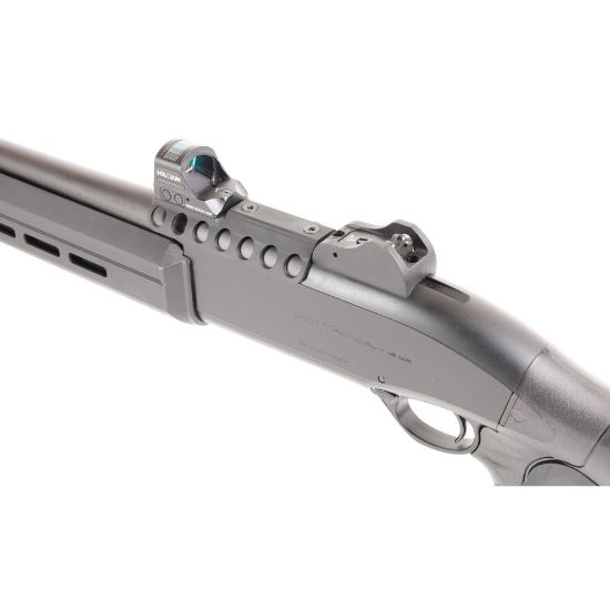 Mesa Tactical, Reflex Sight Mount, Fits Beretta 1301 Tac, Trijicon RMR Footprint, Matte Finish, Black, 878405006985, MESA-90590, RTG Parts 