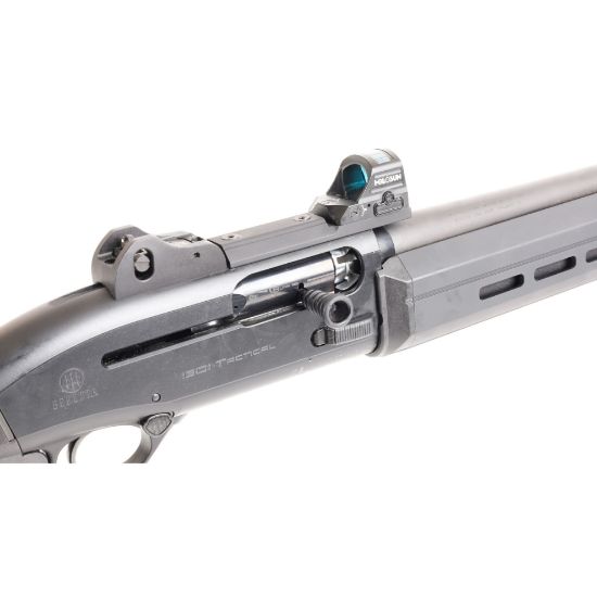 Mesa Tactical, Reflex Sight Mount, Fits Beretta 1301 Tac, Trijicon RMR Footprint, Matte Finish, Black, 878405006985, MESA-90590, RTG Parts 