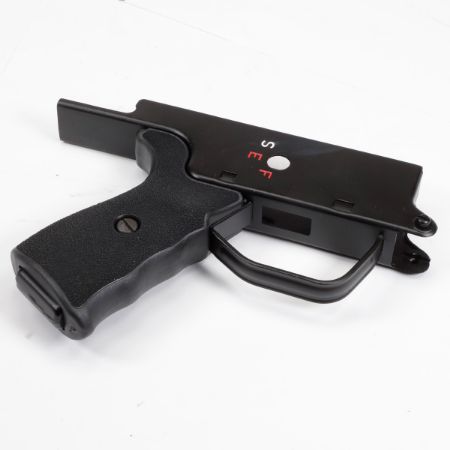 Picture of HK91/G3 STEEL CLIPPED & PINNED SEF LOWER W/ GRIP, PAINTED BLACK