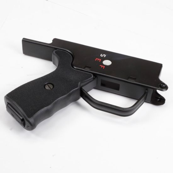 Picture of HK91/G3 STEEL CLIPPED & PINNED SEF LOWER W/ GRIP, PAINTED BLACK
