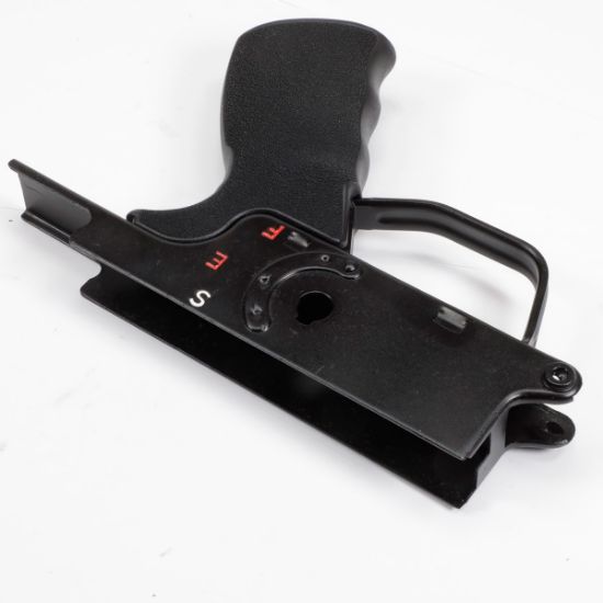 Picture of HK91/G3 STEEL CLIPPED & PINNED SEF LOWER W/ GRIP, PAINTED BLACK