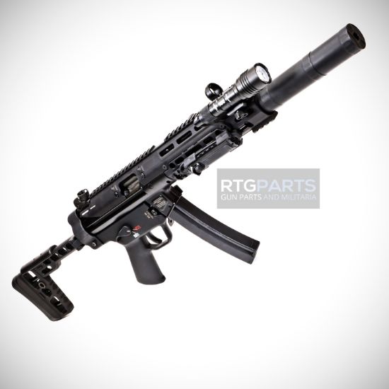 UTG PRO Monolithic M-Lok Handguard for MP5, Extended Length, HK94, HK SP5, Century AP-5, Made in the USA, 4717385557703, HKK-MTU055SSME-EXTENDED, RTG Parts