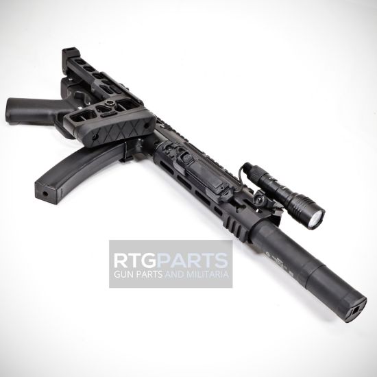 UTG PRO Monolithic M-Lok Handguard for MP5, Extended Length, HK94, HK SP5, Century AP-5, Made in the USA, 4717385557703, HKK-MTU055SSME-EXTENDED, RTG Parts