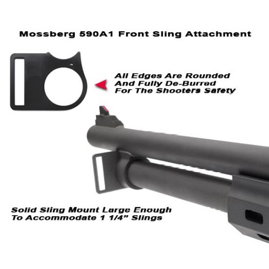 GG&G MOSSBERG 590A1 FRONT SLING ATTACHMENT, Shotgun Parts, 813157021770, GGG-2975, RTG Parts