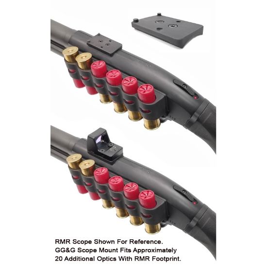 GG&G MOSSBERG 500/590/590A1 RMR FOOTPRINT RED DOT SCOPE MOUNT, Shotgun Parts, 813157021930, GGG-2997, RTG Parts