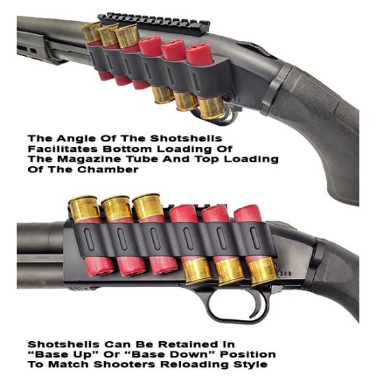 GG&G MOSSBERG 500/590 SIDE SADDLE SHELL HOLDER, Shotgun Parts, 813157004681, GGG-1515, RTG Parts