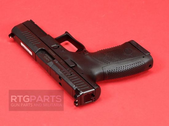CZ, CZ, P-10C OR, Optics Ready, Compact, 9MM, 4.02" Barrel, Nitride Finish, Black, Polymer Frame, Ambidextrous, Trigger Safety, Fixed Sights, 15 Rounds, 2 Magazine, 806703915364, FFL-CZ-91536, RTG Parts