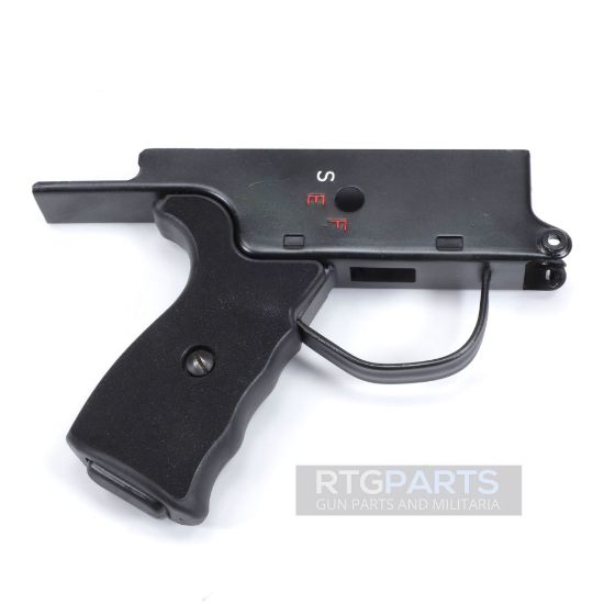 Picture of HK91/G3 STEEL CLIPPED & PINNED SEF LOWER W/ GRIP, PAINTED BLACK