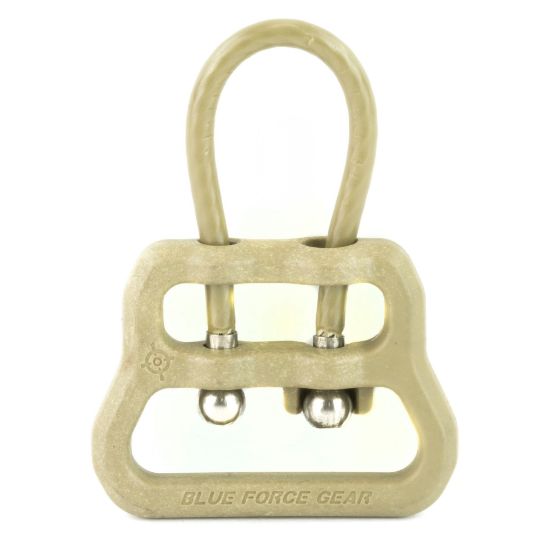 Blue Force Gear, ULoop, Fits Slings 1.25" and Larger, Tan Finish, 812114024564, BFG-UWL-UL1-125-TN, RTG Parts