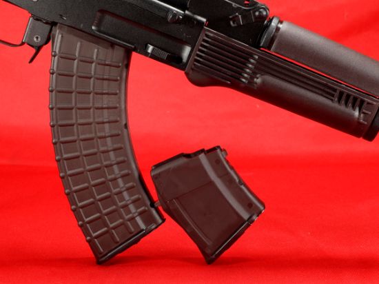 Arsenal, Inc., SAM7SF-86PM, AK, 762X39, 16.3" Hammer Forged Barrel, Milled Receiver, Matte Finish, Black, Side Folding Stock, Plum Furniture, Adjustable Iron Sights, 10rd & 30rd Magazines, Includes Cleaning Kit, Oil Bottle, Sling, Arsenal Custom Hard Case, 810054133414, FFL-ARSENAL-SAM7SF-86PM, RTG Parts