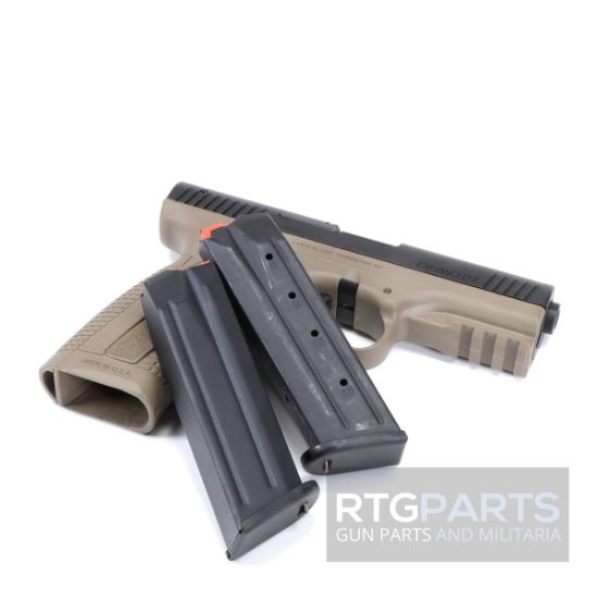 Picture of CARACAL ENHANCED F 9MM, 3-DOT SIGHTS, TAN, 18RD