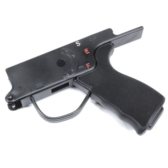Picture of HK91/G3 STEEL CLIPPED & PINNED SEF LOWER W/ GRIP, PAINTED BLACK