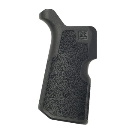 Die Free Co, Kung Fu Grip, Fits AR-15/AR-10, Black, 860010992609, ARR-DFC-KFG-BLK, RTG Parts