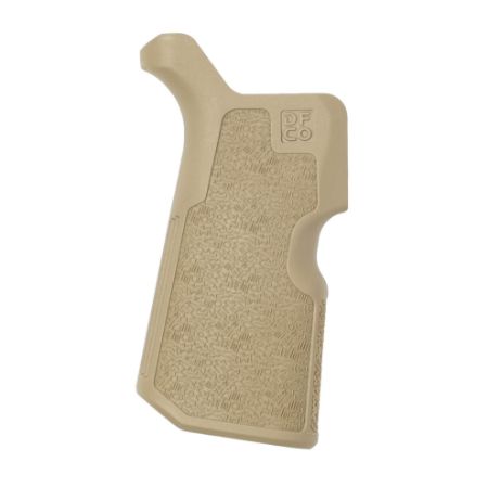 Die Free Co, Kung Fu Grip, Fits AR-15/AR-10, Flat Dark Earth, 860010992616, ARR-DFC-KFG-FDE, RTG Parts