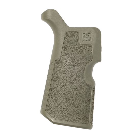 Die Free Co, Kung Fu Grip, Fits AR-15/AR-10, ODG, OD Green, 860010992623, ARR-DFC-KFG-ODG, RTG Parts