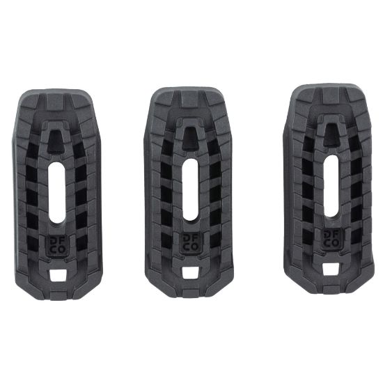 Die Free Co, Dos Boot, Magazine Extension, 3 Pack, +2 Rounds, High Impact Injection Molded Plastic Construction, Fits Magpul 10/20/30/40 Gen 3 PMAG, Matte Finish, Black, 860013578121, ARR-DFC-DOS-BOOT-BLK, RTG Parts