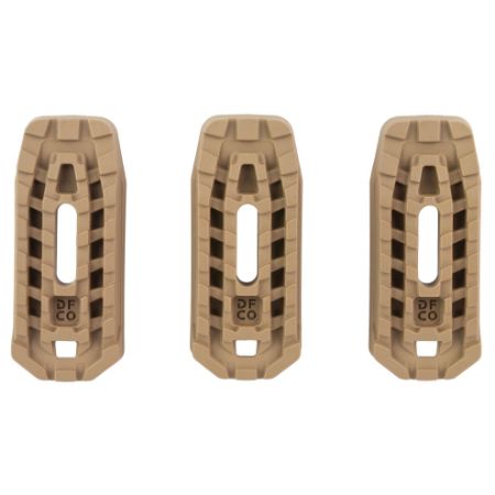 Die Free Co, Dos Boot, Magazine Extension, 3 Pack, +2 Rounds, High Impact Injection Molded Plastic Construction, Fits Magpul 10/20/30/40 Gen 3 PMAG, Matte Finish, FDE, Flat Dark Earth, 860013578138, ARR-DFC-DOS-BOOT-FDE, RTG Parts