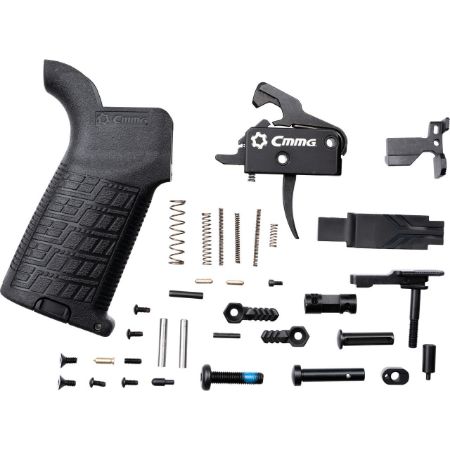 CMMG ZEROED Enhanced AR15 Lower Receiver Parts Kit 556NATO, AR15, M4, 5.56mm, 5.56x45, .223, 810148629977, ARR-CMMG-55CA683, RTG Parts