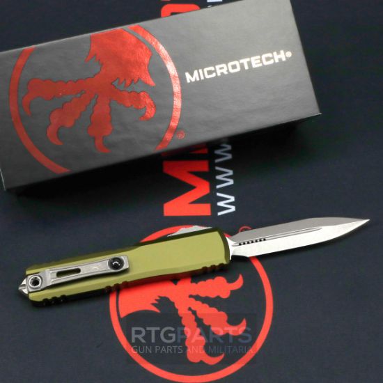 Picture of MICROTECH ULTRATECH GEN IV OTF AUTOMATIC KNIFE, OD GREEN, 3.5" M390 D/E, APOCALYPTIC, 11224-10APOD