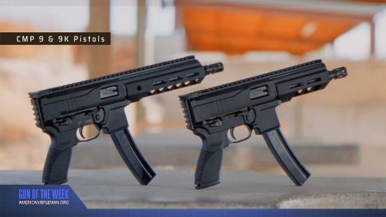 Picture of CARACAL CMP9K 9MM 6" PISTOL, TAKES MP5 MAGS