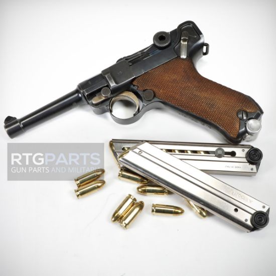 Picture of MEC-GAR LUGER P.08 9MM 8RD NICKEL MAGAZINE